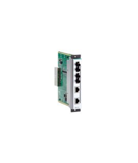 Moxa Media Modules for Ethernet Swtich - CM-600 Series 4-port fast Ethernet interface modules for EDS-600 series Ethernet switches
