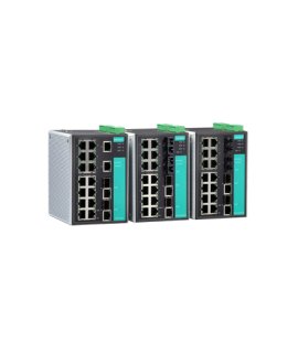 Moxa Managed Ethernet Swtich - EDS-518A Series 16+2G-port Gigabit managed Ethernet switches