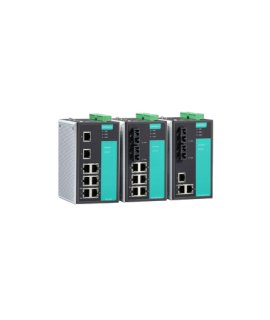 Moxa DIN-Rail Managed Switches EDS-505A/508A Series - Industrial 8- and 5-port Managed Ethernet Switches