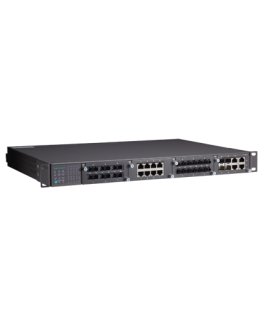 Moxa Industrial Ethernet Switch - PT-7828 Series IEC 61850-3 / EN 50155 24+4G-port Layer 3 Gigabit modular managed Ethernet switches
