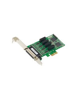 Moxa PCI Express Serial Cards CP-134EL-A-I - 4-port intelligent PCI Express serial board with surge, and electrical isolation onboard