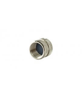 Metal cap for M12 male connector