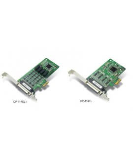 CP-114EL/EL-I---4-port RS-232/422/485 smart PCI Express boards with 2 KV isolation protection