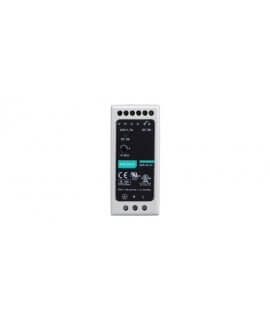 40W/1.7A DIN-Rail 24 VDC power supply with universal 85 to 264 VAC or 120-370 VDC input , -20 to 70C operating temperature