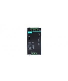 120W/2.5A DIN-Rail 48 VDC power supply with universal 88 to 132 VAC or 176 to 264 VAC input by switch, or 248-370 VDC, -10 to 60C operating temperature